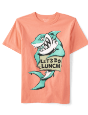 Boys Shark Graphic Tee