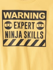Boys Ninja Graphic Tee