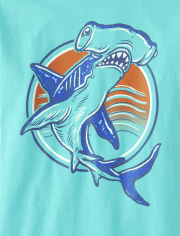 Boys Shark Graphic Tee