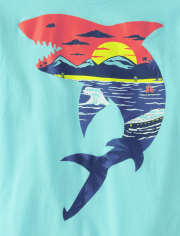 Boys Shark Graphic Tee