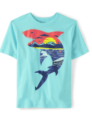 Boys Shark Graphic Tee