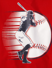 Boys Baseball Graphic Tee