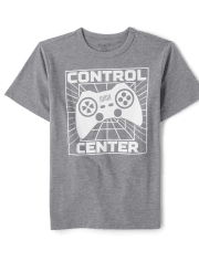 Boys Control Center Graphic Tee