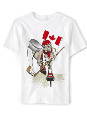 T-shirt graphique Canada Dino pour garçon