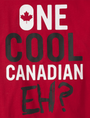 T-shirt graphique canadien cool pour garçons