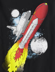 Boys Rocket Graphic Tee