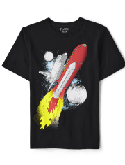 Boys Rocket Graphic Tee