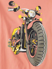 Boys Motorcycle Graphic Tee