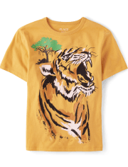 Boys Tiger Graphic Tee