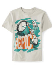 Boys Epic Biker Graphic Tee