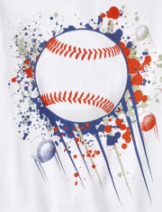 Boys Baseball Graphic Tee