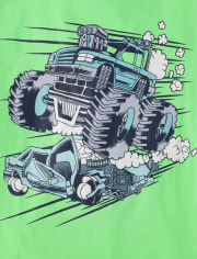 Boys Monster Truck Graphic Tee