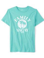 Unisex Adult Matching Family Vacay Graphic Tee