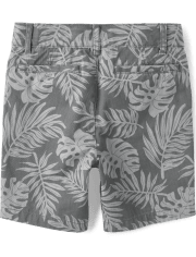 Boys Print Chino Shorts