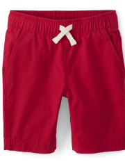 Shorts deportivos sin cordones para niños