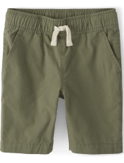 Boys Pull On Jogger Shorts