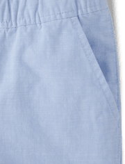 Shorts deportivos sin cierres texturizados para niños