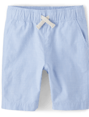 Shorts deportivos sin cierres texturizados para niños