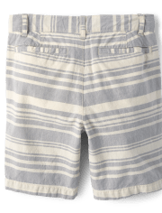 Shorts chinos a rayas para niño