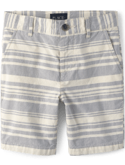 Shorts chinos a rayas para niño