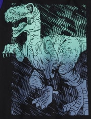 Camiseta sin mangas Dino para niños