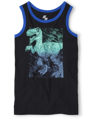 Camiseta sin mangas Dino para niños