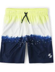 Shorts deportivos de baloncesto con estampado para niños