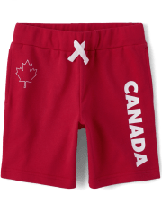 Short Canada French Terry pour garçons