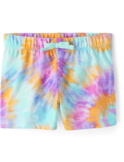 Girls Print Pull On Shorts