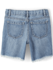 Girls Denim Girlfriend Shorts