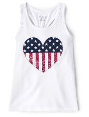 Girls Graphic Tank Top