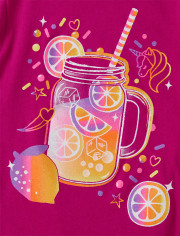 Girls Lemonade Graphic Tee