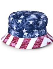 Baby And Toddler Boys American Flag Bucket Hat