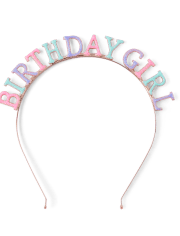 Girls Birthday Headband