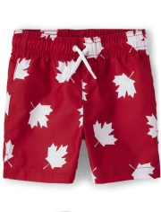 Maillot de bain Maple Leaf pour bébés et tout-petits garçons