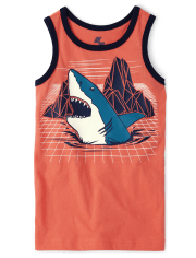 Boys Shark Tank Top