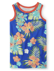 Boys Tropical Tank Top
