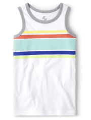 Boys Striped Tank Top