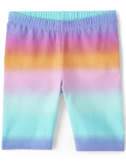 Shorts ciclistas con estampado para niñas