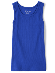 Girls Ribbed Tank Top