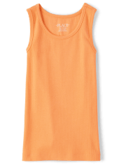 Girls Ribbed Tank Top