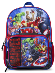 Avengers backpack with 2025 lunchbox