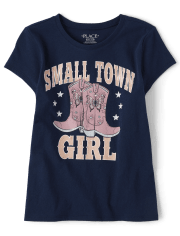 Girls Small Town Girl Graphic Tee