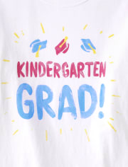 Unisex Kids Kindergarten Grad Graphic Tee