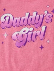 Baby And Toddler Girls Daddy's Girl Graphic Tee