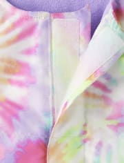 Toddler Girls Print Snow Overalls