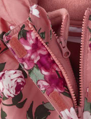 Toddler Girls Print 3 in 1 Jacket