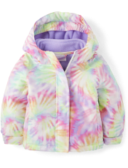 Toddler Girls Print 3 in 1 Jacket