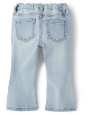 Toddler Girls Flare Jeans
