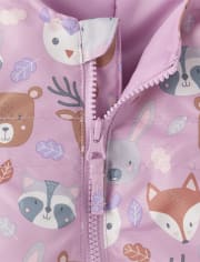 Toddler Girls Animal 2-Piece Snow Set